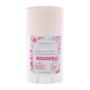 استیک دئودورانت دیپ سنس مدل Organic Rose Water حجم 40 گرم
